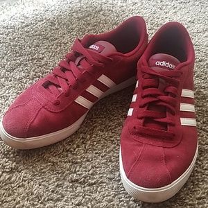 Burgundy Adidas